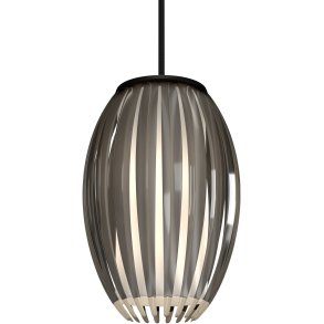 Herstal Tentacle Pendelleuchte 10 cm, Schwarz/Smoke