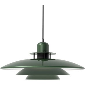 Belid Primus I Pendel Ø43 cm, Grøn/Mat Sort