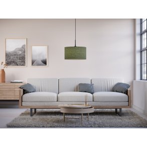 Belid Soft Pendel Ø40 cm, Grøn/Uld