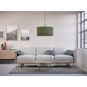 Belid Soft Pendel Ø57 cm, Grøn/Uld