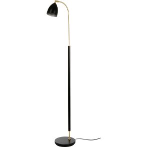 Belid Deluxe Gulvlampe H133,7 cm, Sort/Messing