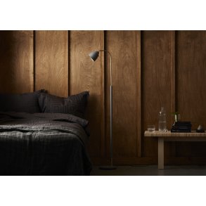 Belid Deluxe Gulvlampe H133,7 cm, Varmgrå/Messing