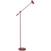 Belid Cato Gulvlampe H134 cm, Blank Rd/Mat Sort