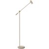 Belid Cato Gulvlampe H134 cm, Nougat/Messing