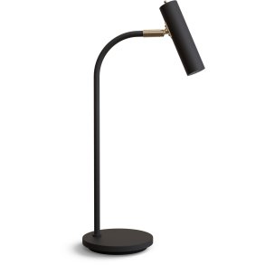 Belid Slender Tischlampe H53.5 cm, Schwarz/Messing