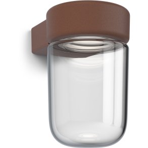 Belid Moon Wandleuchte fr Auen 21.9 cm, Rost Struktur