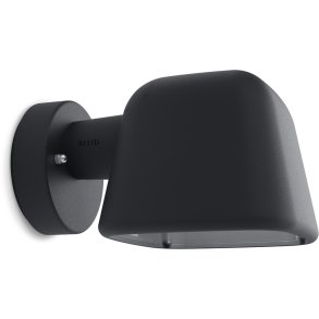 Belid Boo Wandleuchte fr Auen 25,3 cm, Schwarze Struktur