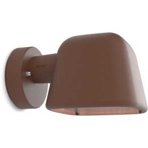 Belid Boo Wandleuchte fr Auen 25.3 cm, Rust Struktur