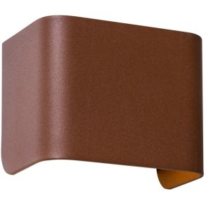 Belid Taurus Auenwandleuchte 15 cm, Rost Struktur