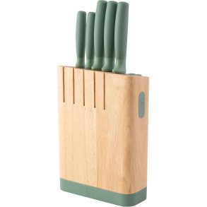 BergHOFF Forest Knivblok m. 5 Knive, Gr�n