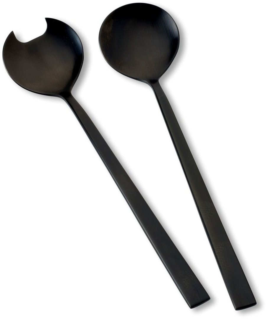 Bitz Salatbestik 23 cm, Sort stl