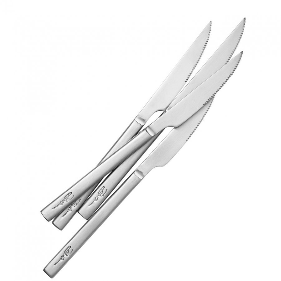 Bitz Steakkniv 4stk, Satin stl
