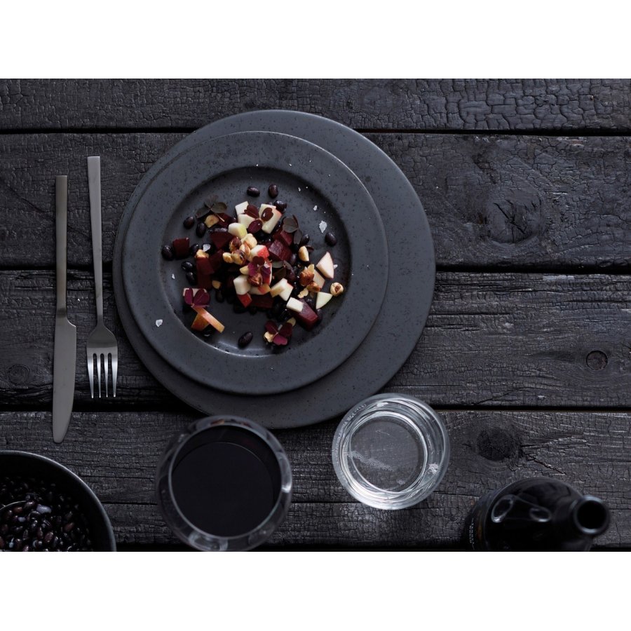 Bitz Desserttallerken 22 cm, Sort