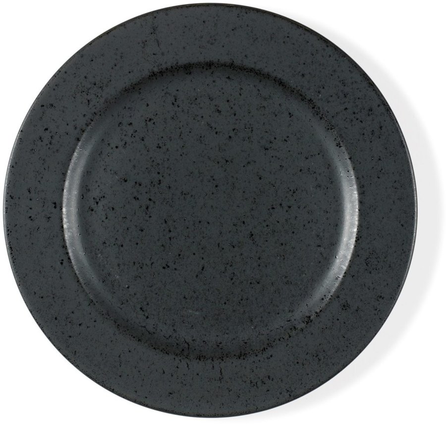 Bitz Desserttallerken 22 cm, Sort