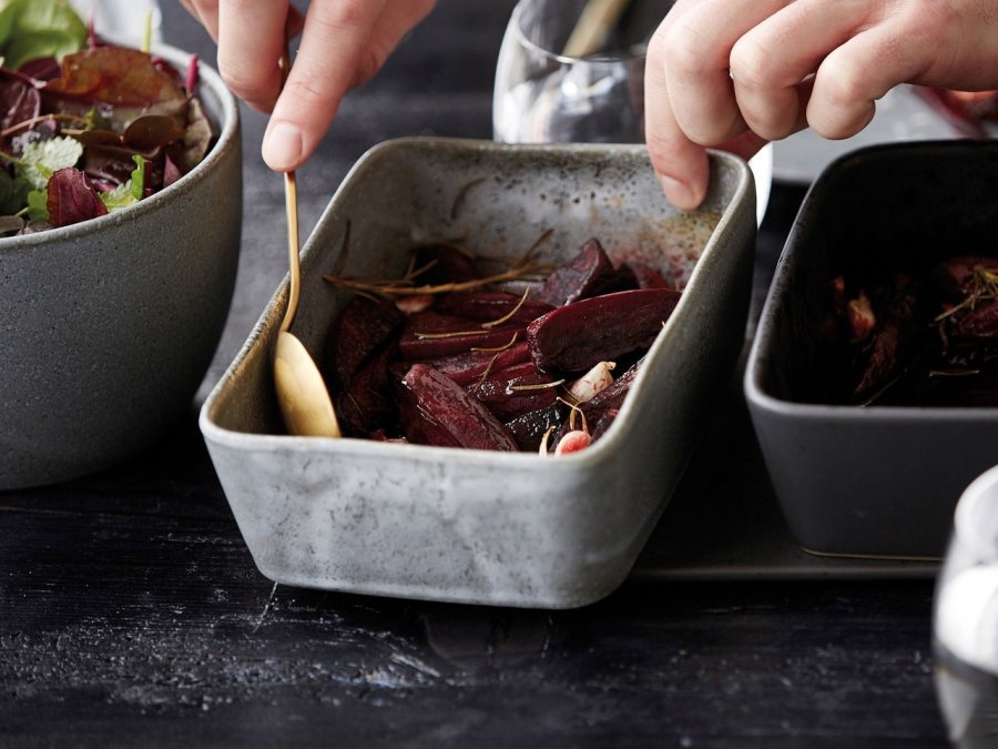 Bitz Fad rektangul�r 19x14cm, Gr�