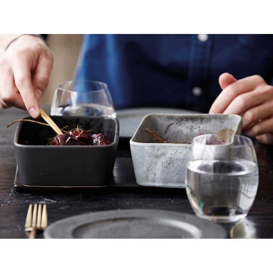 Bitz Fad rektangul�r 19x14cm, Gr�