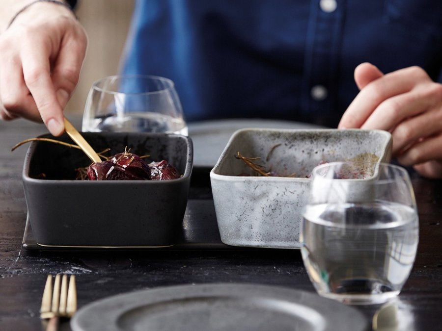 Bitz Fad rektangul�r 19x14cm, Gr�