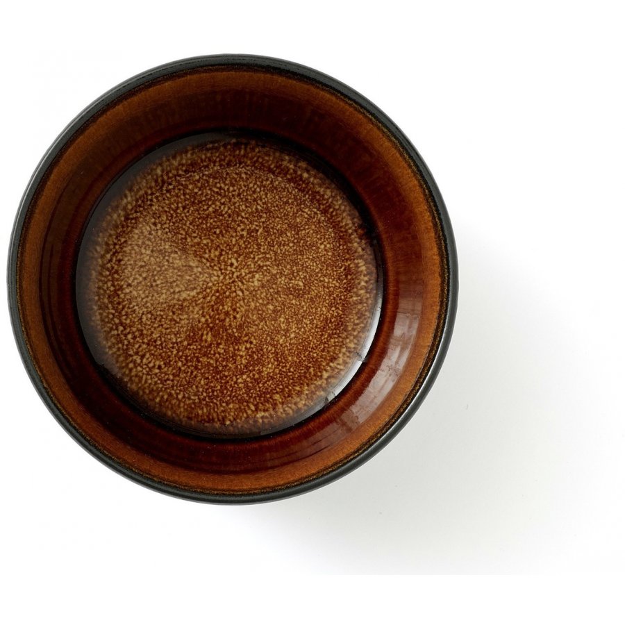 Bitz Skl 12cm 4stk, Sort amber/lilla/lyserd/creme