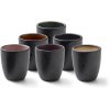 Bitz Espressokop 6 stk 10 cl  Sort m. farver