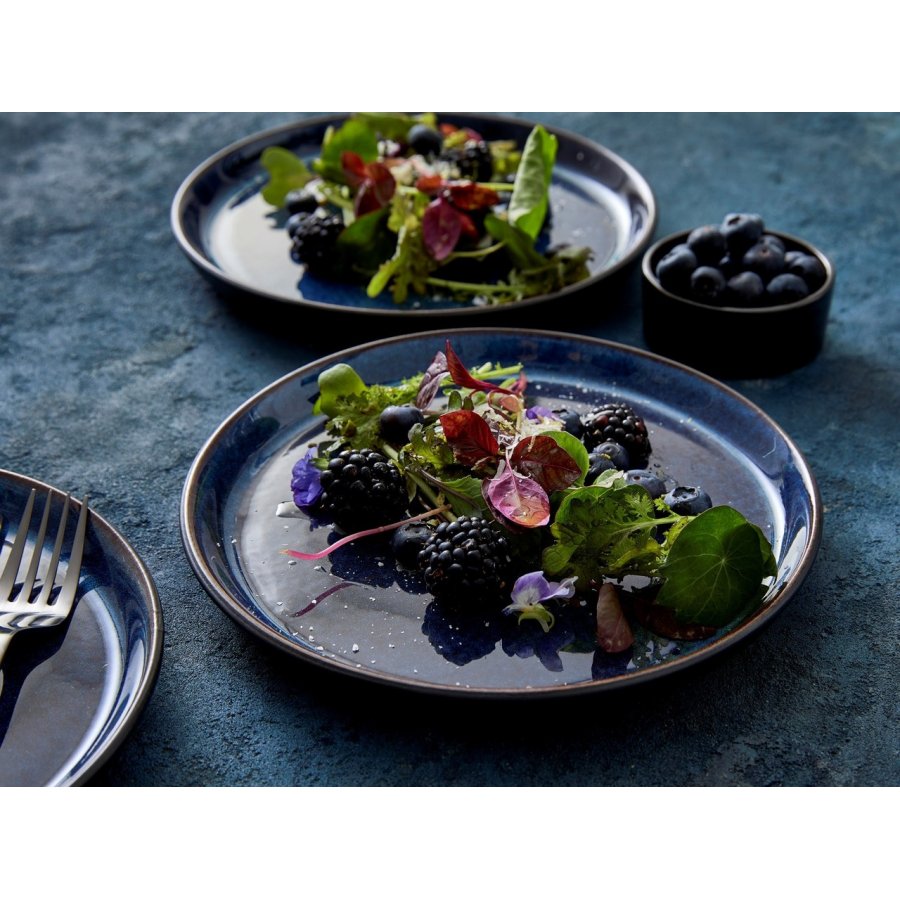 Bitz Tallerken Gastro 27 cm, sort/mrkbl