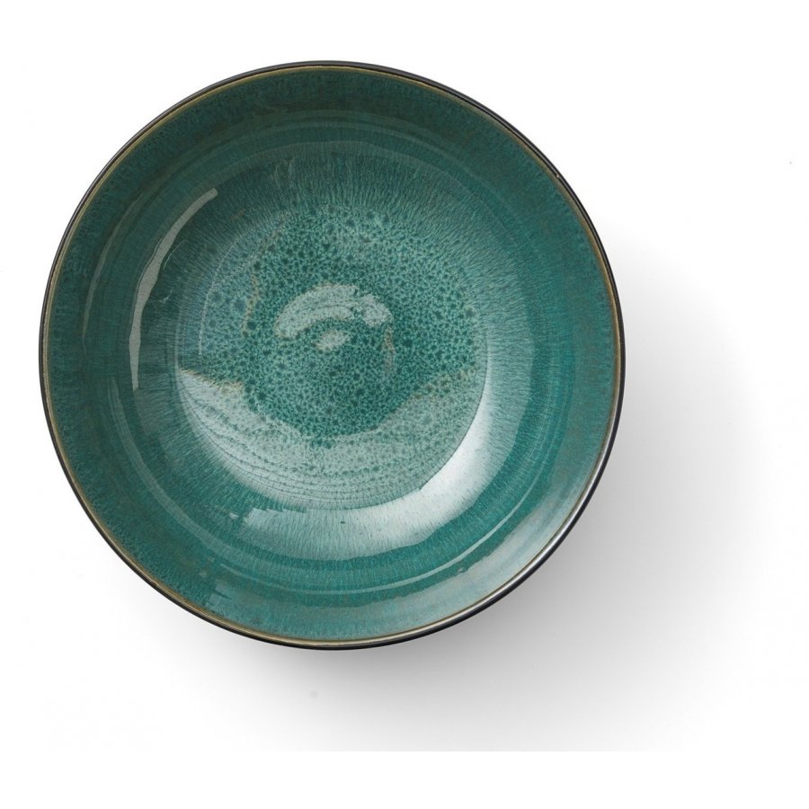 Bitz Salatskl 30 cm, sort/grn