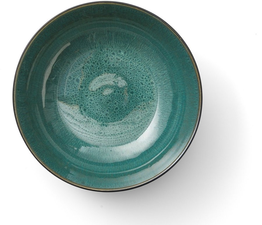Bitz Salatskl 30 cm, sort/grn
