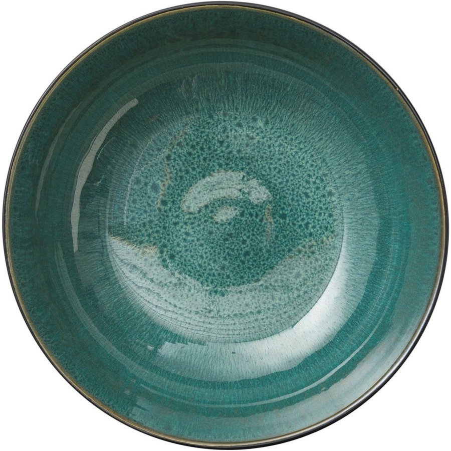 Bitz Salatskl 30 cm, sort/grn