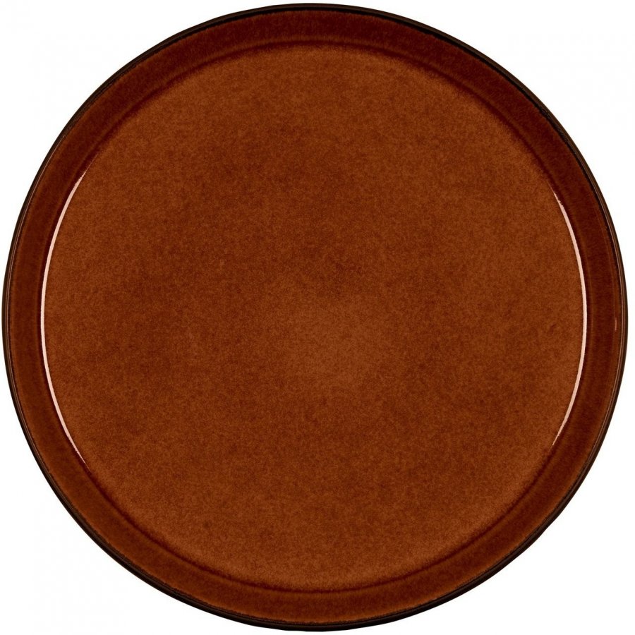 Bitz Tallerken Gastro 27 cm, sort/amber
