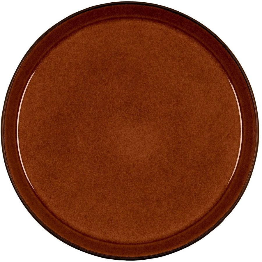 Bitz Tallerken Gastro 27 cm, sort/amber