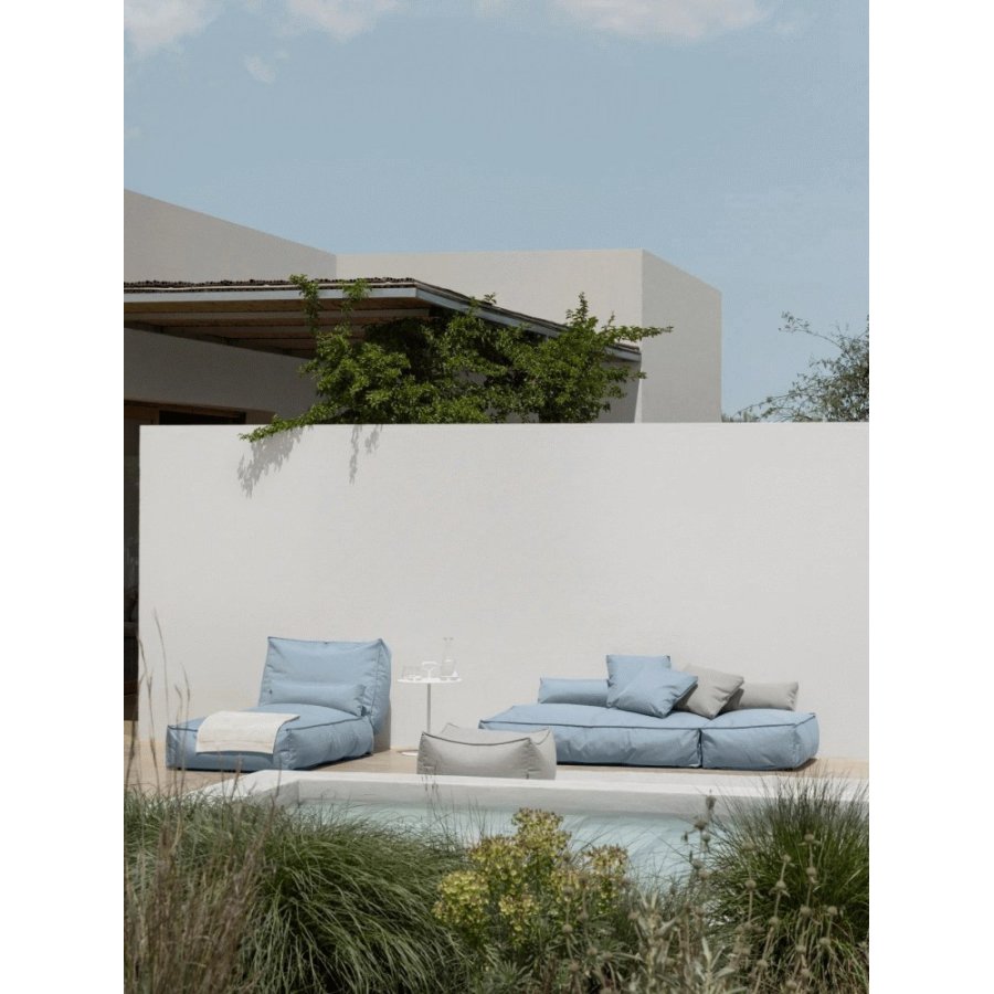 blomus PORTER Outdoor Beistelltisch H58 cm, Wei&szlig;