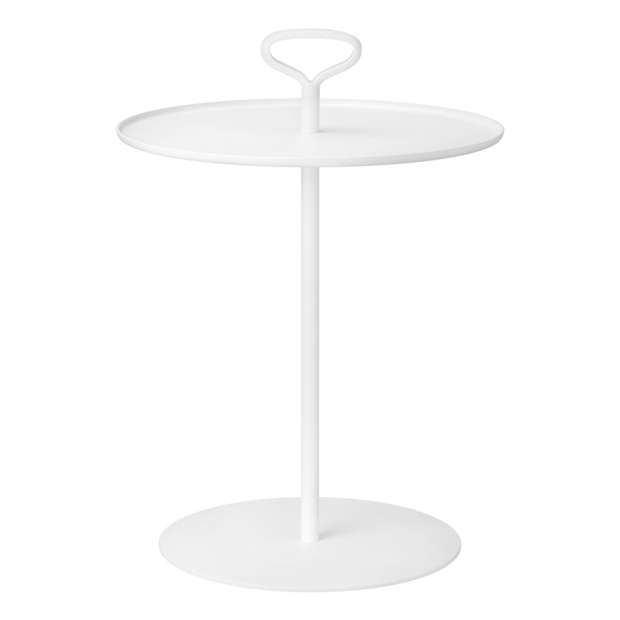 blomus PORTER Outdoor Beistelltisch H58 cm, Wei&szlig;