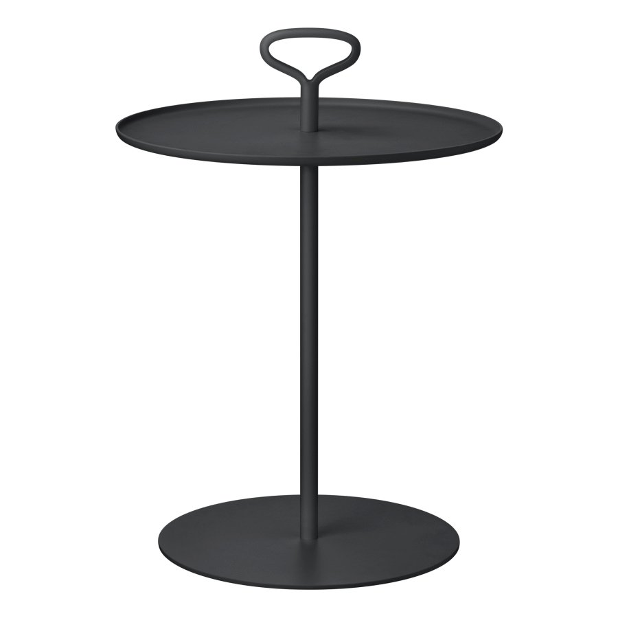 blomus PORTER Outdoor Beistelltisch H58 cm, Schwarz