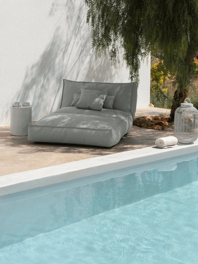 blomus STAY Udend�rs Pude 45x45 cm, Cloud Boucl&eacute;