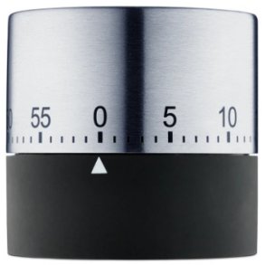 blomus PUNCTO Timer, Edelstahl matt