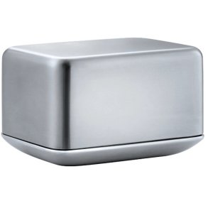 blomus BASIC Butterdose 10 cm, Stahl matt