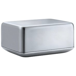 blomus BASIC Butterdose 12 cm, Silber