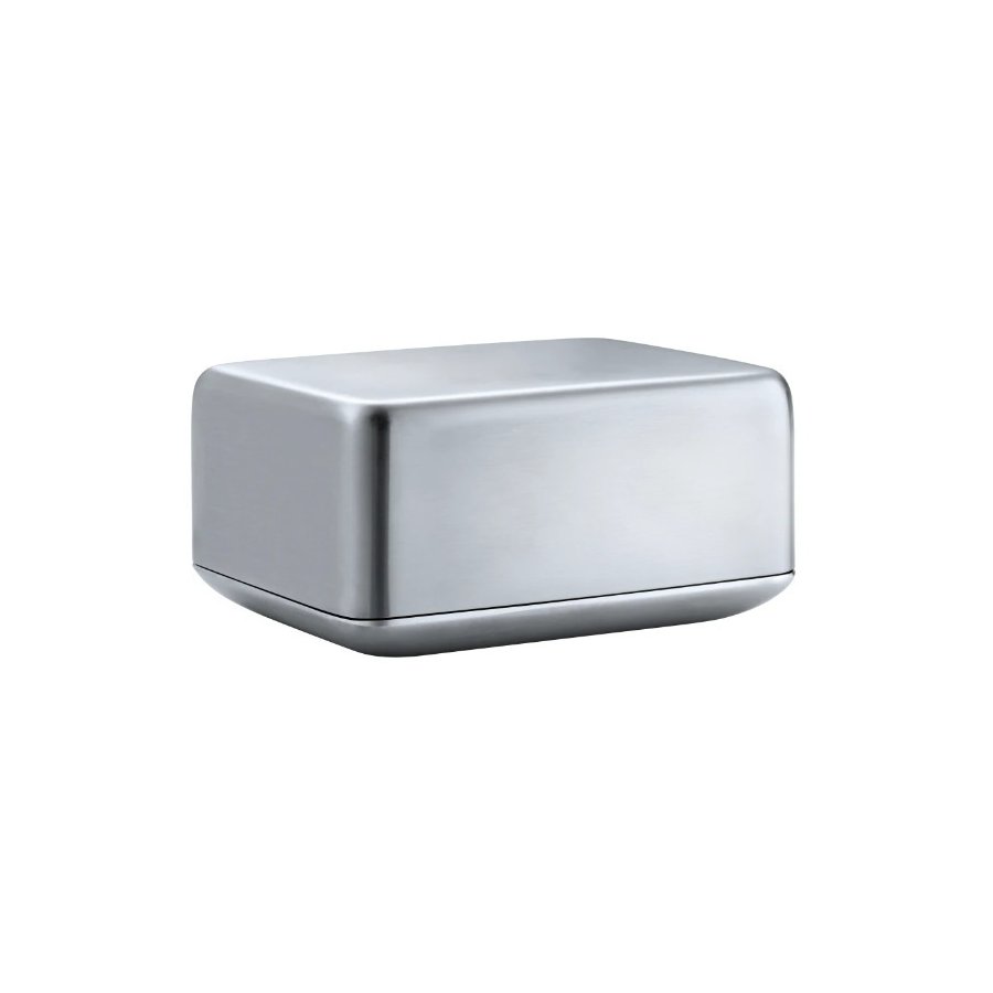 Blomus BASIC Butterdose 12 cm, Silber