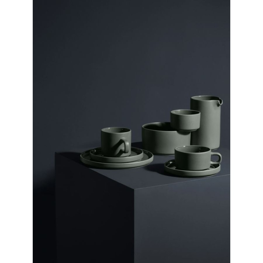 Blomus PILAR Teetasse mit Untertasse 2er Set. 17 cl, Agave Green