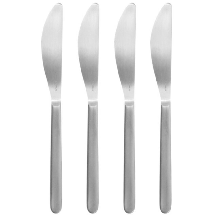 Blomus STELLA Buttermesser 4er Set, Edelstahl