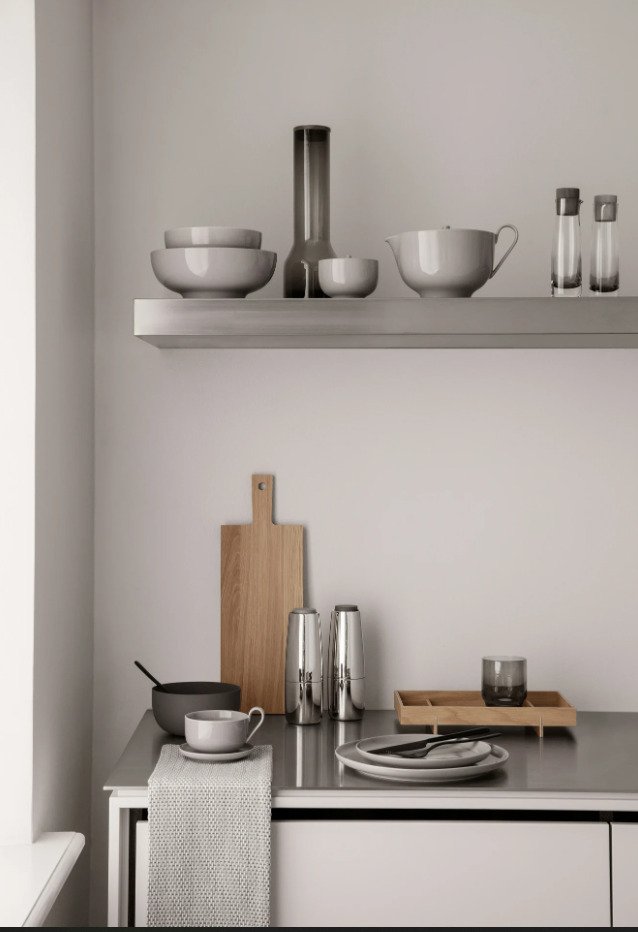 Blomus LUNGO Vandkaraffel 1,1 L, Smoke