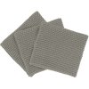 Blomus WIPE PERLA Spltuch 3er Set. 25x25 cm, Elephant Skin