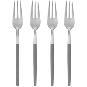 blomus MAXIME Kuchengabel 4er Set, Sharkskin