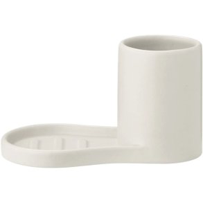 blomus PIRO Brsten- und Seifenhalter, Moonbeam