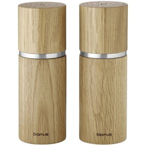 blomus PEPE Salz- und Pfeffermhle H15 cm, Eiche