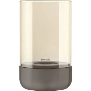blomus CALMA Lanterne H20 cm, Burned Metal