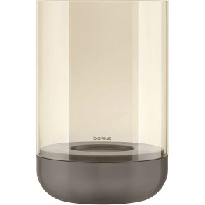 blomus CALMA Lanterne H22 cm, Burned Metal