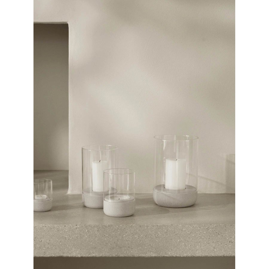 blomus CALMA Lanterne H22 cm, Moonbeam