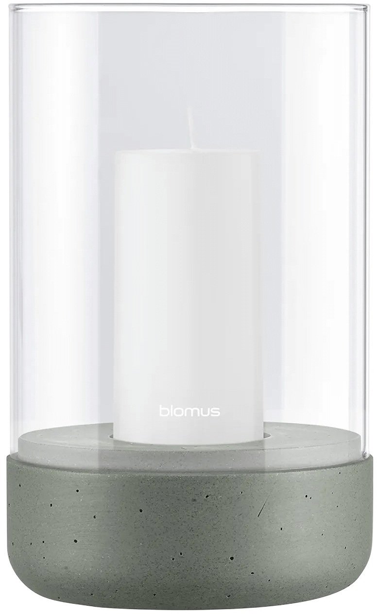 blomus CALMA Lanterne H20 cm, Agave Green