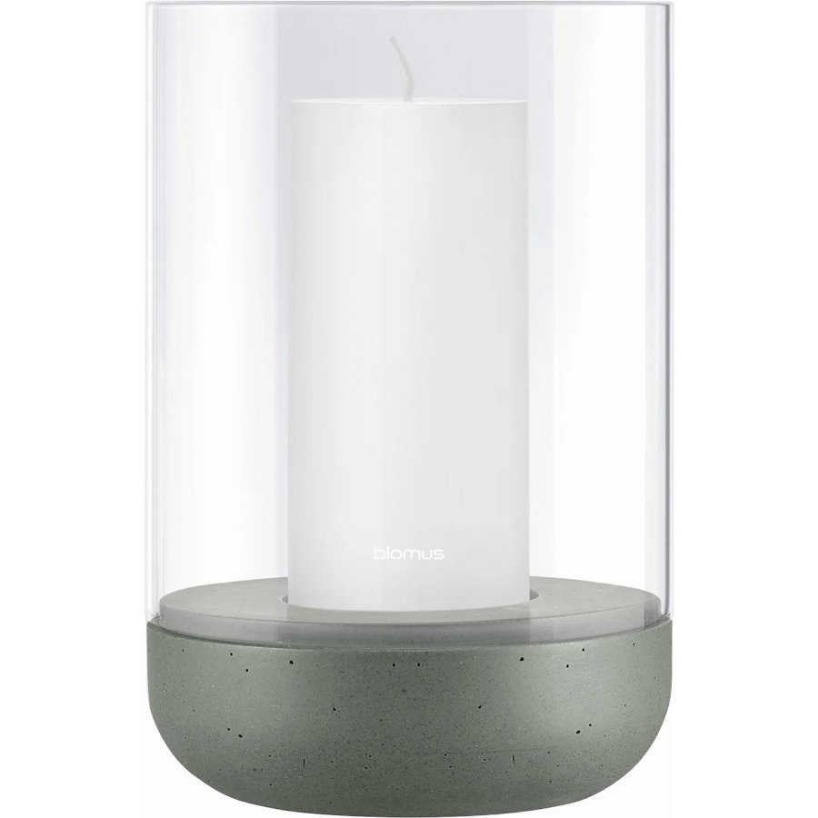 blomus CALMA Lanterne H22 cm, Agave Green