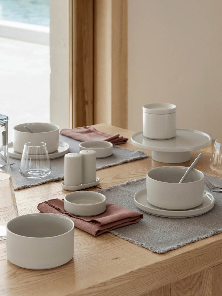 blomus PILAR Salz- und Pfeffer-Set H9 cm, Moonbeam